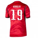 adult & kids South Korea National Soccer Uniform 19 Lee Kang-in Jersey Home 2026 Activewear Red