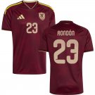 adult & kids Venezuela National Soccer Uniform 23 RONDÓN Jersey Home 2026 Activewear Red Shirt