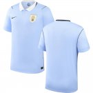 adult & kids Uruguay National Soccer Team Uniform Blank Jersey Home Stadium 2026 Blue Activewear