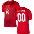 adult & kids Turkey National Soccer Uniform 00 Custom name number Jersey Home 2026 Shirt Red