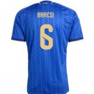 adult & kids Italy National Soccer Uniform 6 Franco Baresi Jersey Home 2026 Activewear Royal Shirt