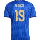 adult & kids Italy National Soccer Uniform 19 Leonardo Bonucci Jersey Home 2026 Activewear Royal