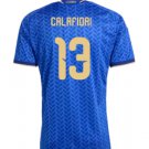 adult & kids Italy National Soccer Uniform 13 Riccardo Calafiori Jersey Home 2026 Activewear Royal