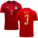 adult & kids Egypt National Soccer Uniform 3 Mohamed Hany Jersey Home 2026 Activewear Red Shirt