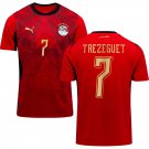 adult & kids Egypt National Soccer Uniform 7 Trezeguet Jersey Home 2026 Activewear Red Shirt