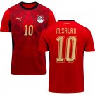adult & kids Egypt National Soccer Uniform 10 Mohamed Salah Jersey Home 2026 Activewear Red Shirt