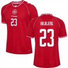 adult unisex Denmark National Soccer Uniform 23 Pierre-Emile Højbjerg Jersey Home 2026 Shirt Red