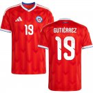adult & kids Chile National Soccer Uniform 19 GUTIERREZ Jersey Home 2026 Activewear Red Shirt
