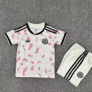 youth Chile National Soccer Uniform suit Blank Jersey set Away 2026 kids Activewear White Shirt kit