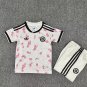 youth Chile National Soccer Uniform suit Blank Jersey set Away 2026 kids Activewear White Shirt kit