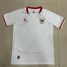 adult unisex Indonesia National Soccer Uniform Blank Jersey Away Stadium 2026 Activewear White Shirt