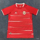 adult unisex Indonesia National Soccer Uniform Blank Jersey Home Stadium 2026 Activewear Red Shirt