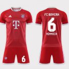 adult & kids Bayern Munchen Soccer Uniform suit 6 Joshua Kimmich Jersey set 2627 Home Shirt Red kit