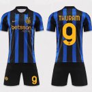 adult & kids Inter Milan Soccer Uniform suit 9 Marcus Thuram Jersey set 2627 Home Shirt Blue kit