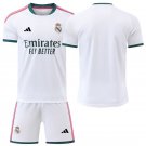 adult & kids Real Madrid Soccer Uniform suit Blank Jersey set 2627 Home Activewear White Shirt kit