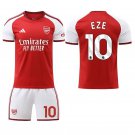 adult & kids Arsenal Soccer Uniform suit 10 Eberechi Eze Jersey set 2627 Home Activewear Red kit