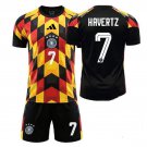 adult & kids Germany Soccer Uniform suit 7 Kai Havertz Jersey set 2026 pre-event Training Shirt kit