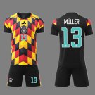 adult & kids Germany Soccer Uniform suit 13 Thomas Müller Jersey set 2026 pre-event Training kit
