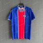 adult unisex Paris Saint-Germain Soccer Uniform 9 George Weah Jersey Retro 94/95 Home Shirt Blue