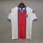 adult unisex Paris Saint-Germain Soccer Uniform 9 George Weah Jersey Retro 94/95 Away Shirt White