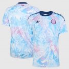 adult & kids Costa Rica National Soccer Uniform Blank Jersey Away Stadium 2026 Activewear Blue Shirt