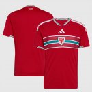 adult & kids Wales Team Soccer Uniform Blank Jersey Home Stadium 2026 Activewear Red Shirt