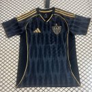 adult unisex Atletico Mineiro Soccer Uniform Blank Jersey Third Stadium 2627 Activewear Black Shirt