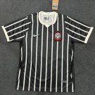 adult & kids Corinthians Team Soccer Uniform Blank Jersey Home Stadium 2627 Activewear Black Shirt