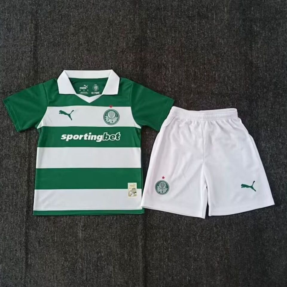 youth Palmeiras Soccer Uniform suit Blank Jersey set Third 2627 kids Activewear Green Shirt kit