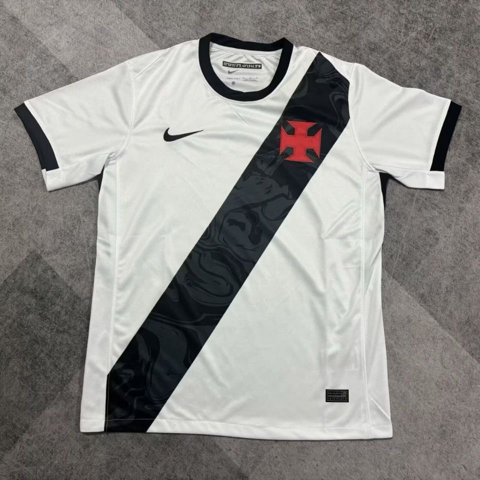 adult & kids Vasco da Gama Soccer Uniform Blank Jersey Away Stadium 2627 Activewear White Shirt