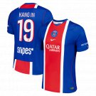 adult & kids Paris Saint-Germain Soccer Uniform 19 Lee Kang In Jersey 2627 Home Activewear Blue