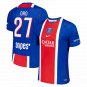 adult & kids Paris Saint-Germain Soccer Uniform 27 DRO Jersey 2627 Home Activewear Blue Shirt