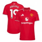 adult & kids Manchester United Soccer Uniform 19 Bryan Mbeumo Jersey 2627 Home Activewear Red