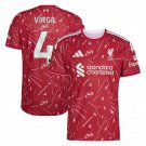 adult & kids Liverpool Soccer Uniform 4 Virgil van Dijk Jersey 2627 Home Activewear Red Shirt