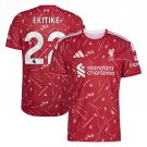 adult & kids Liverpool Soccer Uniform 22 Hugo Ekitike Jersey 2627 Home Activewear Red Shirt