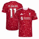 adult & kids Liverpool Soccer Uniform 11 Mohamed Salah Jersey 2627 Home Activewear Red Shirt