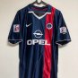 adult & kids Paris Saint-Germain Soccer Uniform 4 Arteta Jersey Retro 01/02 Home Activewear Navy