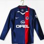 adult unisex Paris Saint-Germain Soccer Uniform 21 Ronaldinho Jersey Retro 01/02 Home Long Sleeves