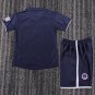 youth Paris Saint-Germain Soccer Uniform suit Blank Jersey set Retro 01/02 kids Home Shirt Navy kit