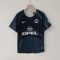 adult & kids Paris Saint-Germain Soccer Uniform 21 Ronaldinho Jersey Retro 01/02 Third Shirt Black