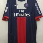 adult unisex Paris Saint-Germain Soccer Uniform 5 Marquinhos Jersey Retro 13/14 Home Activewear Navy