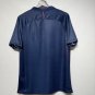 adult unisex Paris Saint-Germain Soccer Uniform Blank Jersey Retro 16/17 Home Activewear Navy Shirt