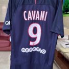 adult unisex Paris Saint-Germain Soccer Uniform 9 Edinson Cavani Jersey Retro 16/17 Home Shirt Navy