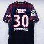 adult unisex Paris Saint-Germain Soccer Uniform 30 Stephen Curry Jersey Retro 17/18 Home Shirt Navy