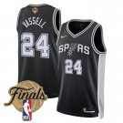 adult & youth San Antonio Spurs Basketball Uniform 24 DEVIN VASSELL Jersey 2026 Finals Black Shirt