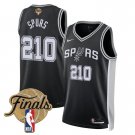 adult & youth San Antonio Spurs Basketball Uniform #210 Jersey 2026 Finals Activewear Black Shirt