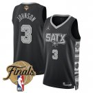 adult & youth San Antonio Spurs Uniform 3 KELDON JOHNSON Jersey 2026 Finals Shirt Black Statement