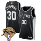 adult & youth San Antonio Spurs Basketball Uniform 30 Julian Champagnie Jersey 2026 Finals Black