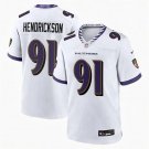 adult & youth,toddler Ravens Uniform 91 Trey Hendrickson Jersey new Activewear White Stitched Shirt