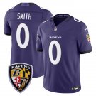 adult & youth,toddler Ravens Uniform 0 Roquan Smith Jersey 2026 new Activewear Purple Stitched Shirt